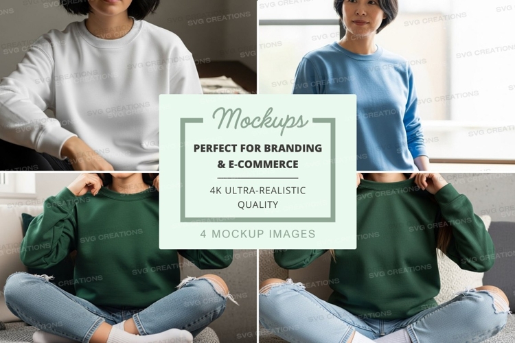 T-shirt mockup with two models