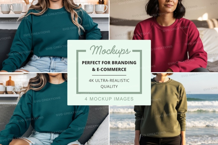 Sweatsuit Mockup Image 21