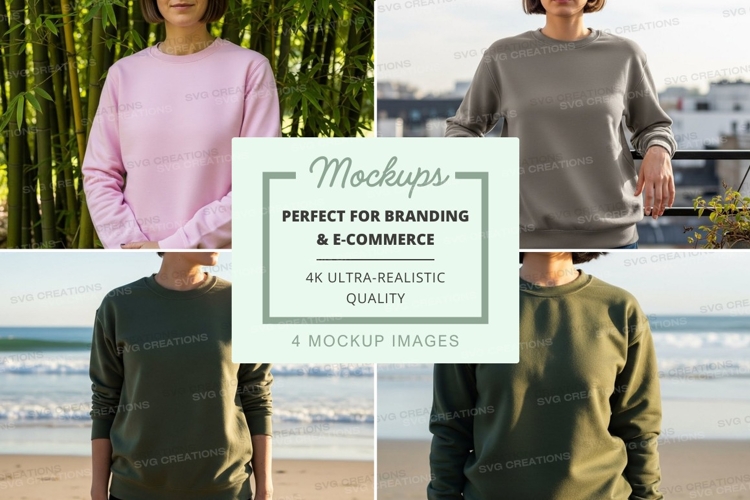 Sweatshirt mockup collection