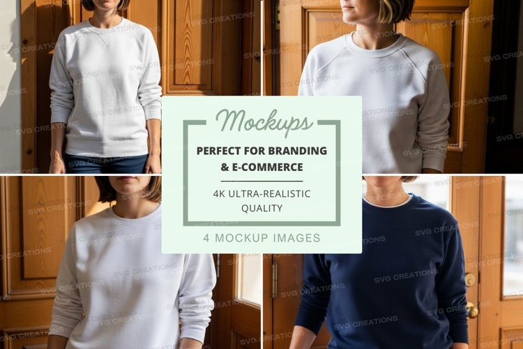 Sweatsuit Mockup Image 11