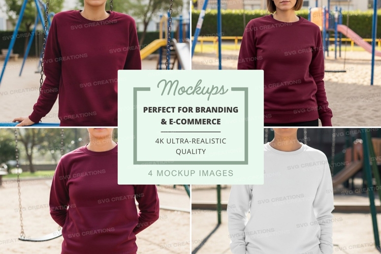 White Tshirt Mockup Image 10