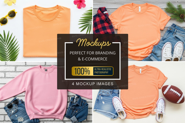 Mockup: casual summer outfits