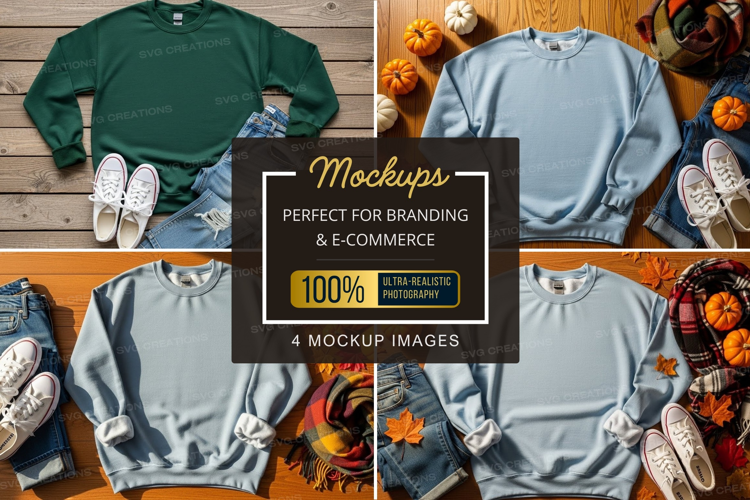 Mockup: casual fall fashion collection