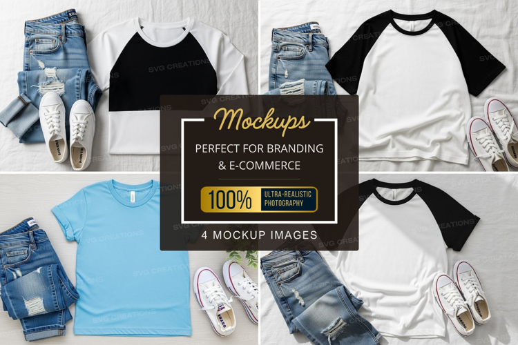 Mockup: casual outfit collection