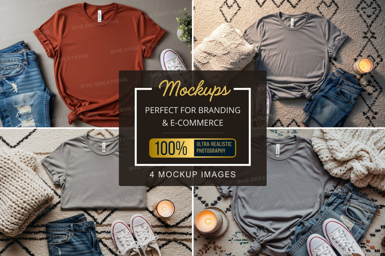 Mockup: casual outfit collection