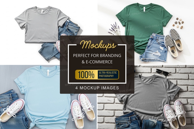 Mockup: casual outfit essentials