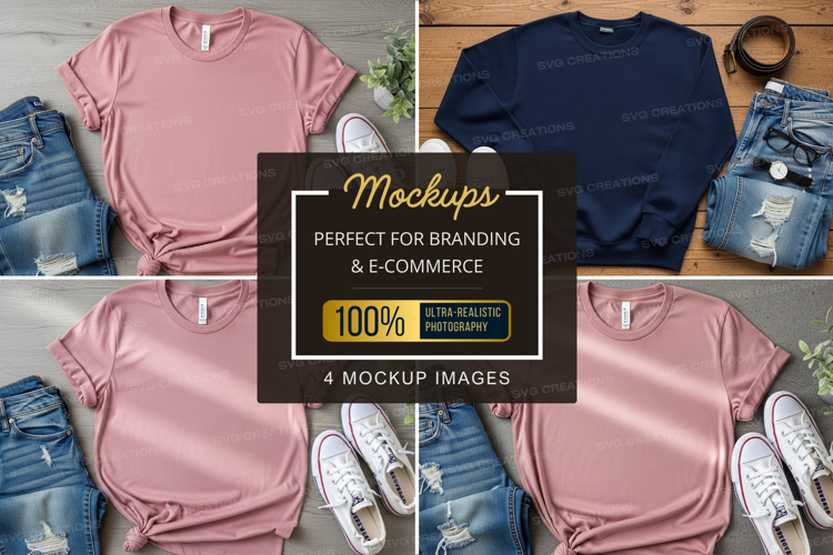 Mockup: casual outfit collection