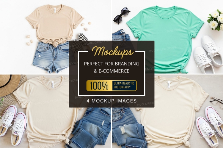 Mockup: casual summer outfits