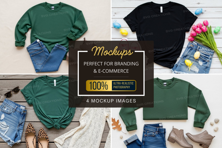 Mockup: casual outfit collection