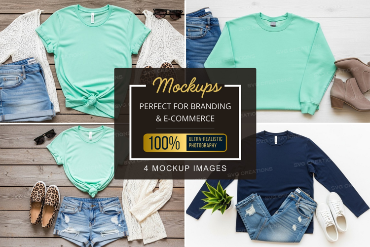Mockup: casual summer outfits
