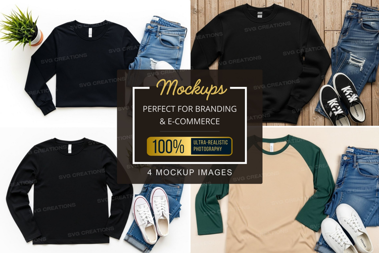 Mockup: casual outfit collection