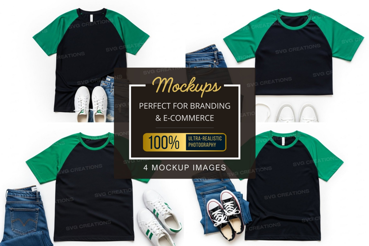 Casual outfit mockup