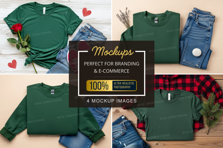 Mockup: casual outfit collection