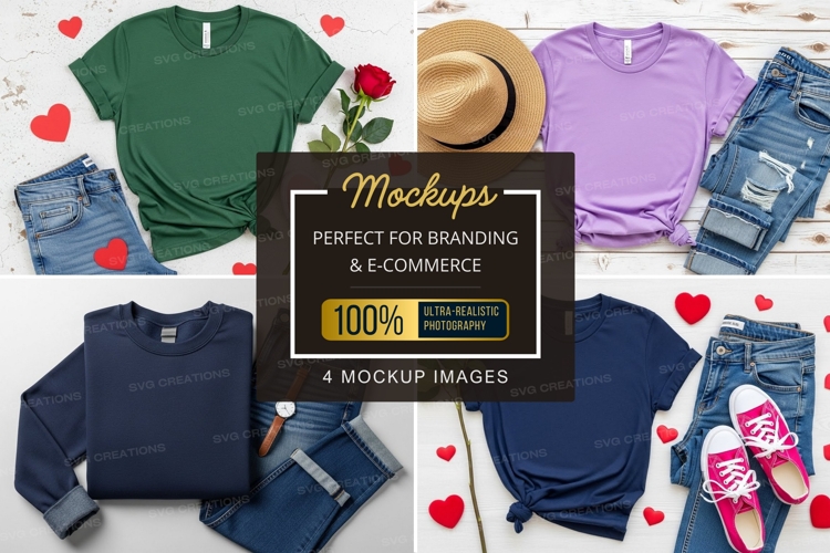 Mockup: casual summer outfit collection