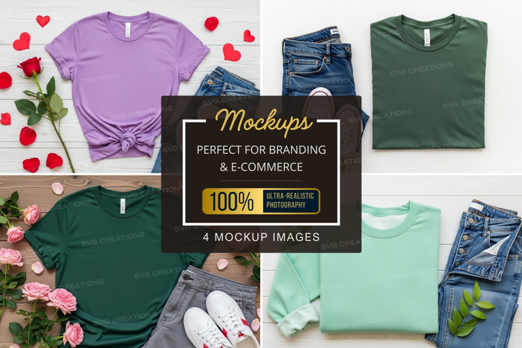 Mockup: casual spring outfit collection
