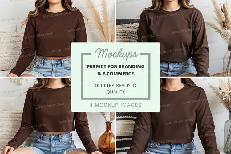 Crop Top Mockups Image 7