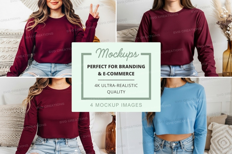 Crop Top Mockups Image 4