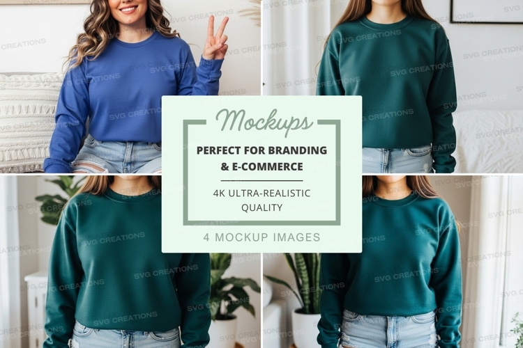 Sweatsuit Mockup Image 17