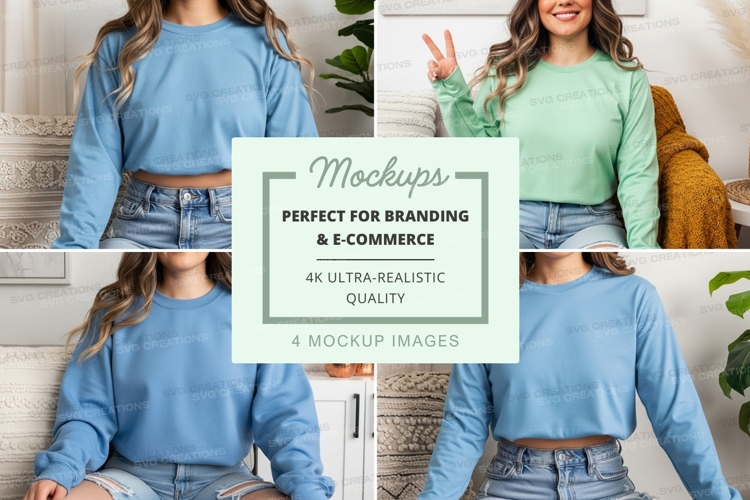 Crop Top Mockups Image 24
