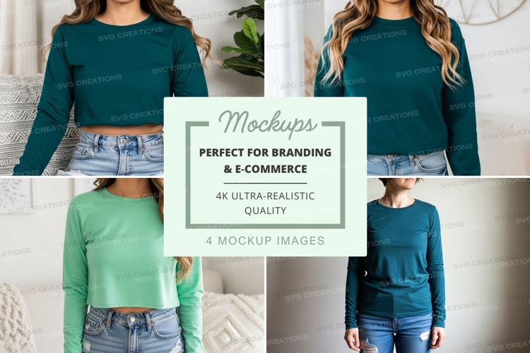 Crop Top Mockups Image 16