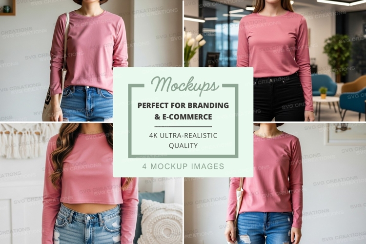 Crop Top Mockups Image 10