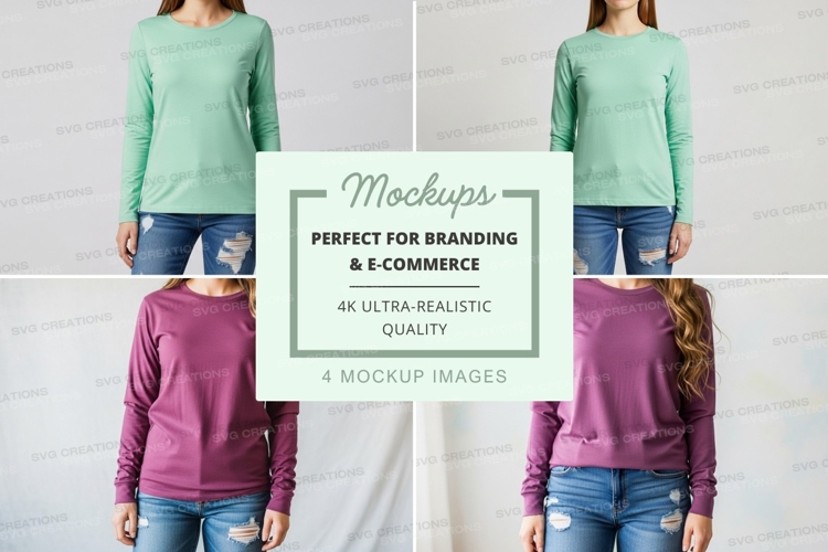 White Tshirt Mockup Image 9