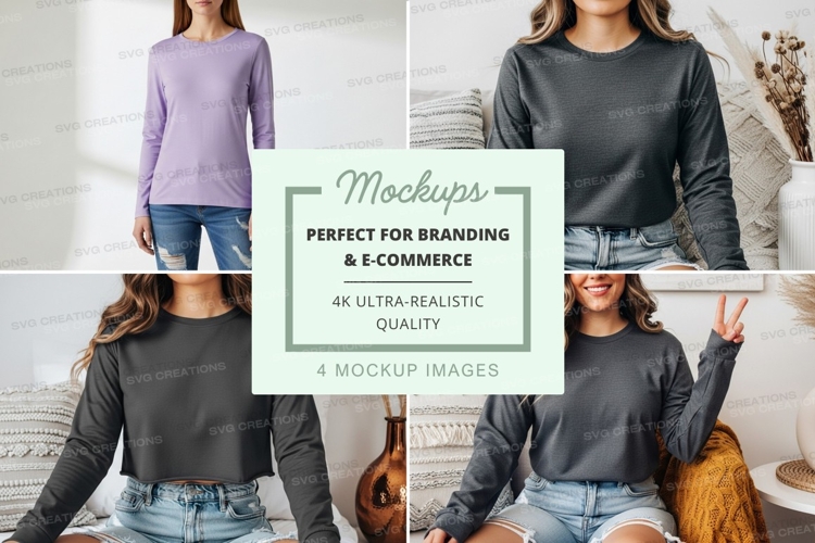 Black Tshirt Mockup Image 22