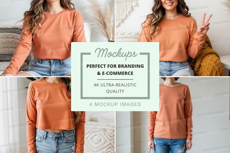 Crop Top Mockups Image 11
