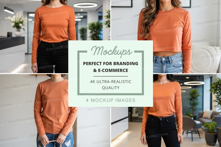 Crop Top Mockups Image 10