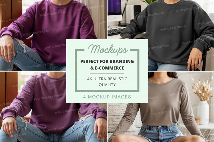 Black Tshirt Mockup Image 20