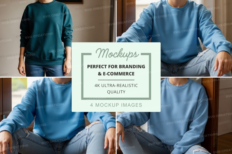 Sweatsuit Mockup Image 13