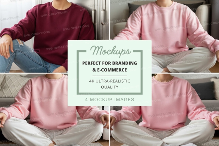 Sweatsuit Mockup Image 12