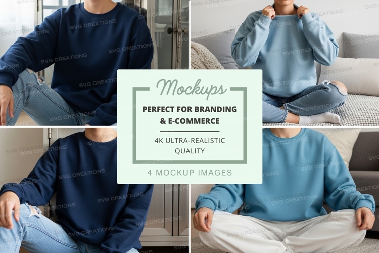 Sweatsuit Mockup Image 17