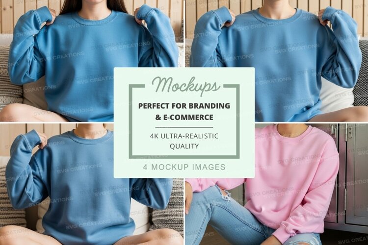 Long sleeve t-shirt mockup with puffed sleeves example image 1