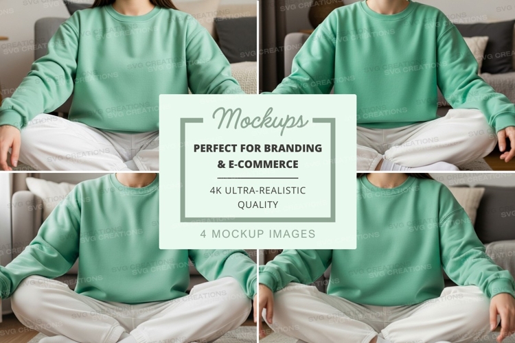 Sweatsuit Mockup Image 8