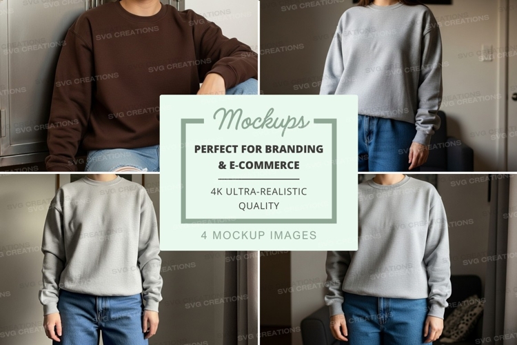 Sweatsuit Mockup Image 15