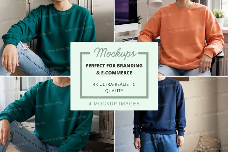 Sweatsuit Mockup Image 12