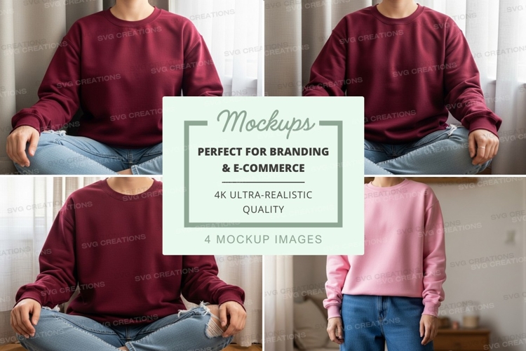 Sweatsuit Mockup Image 11