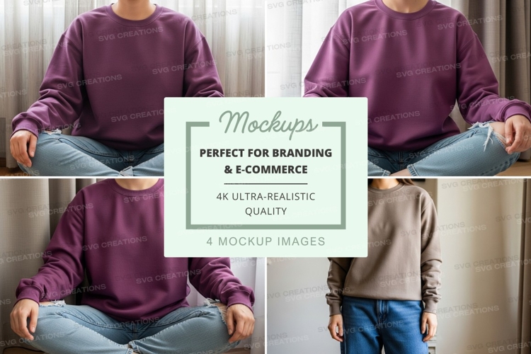 Sweatsuit Mockup Image 17