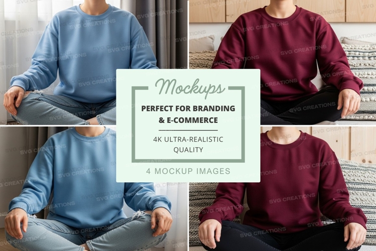 Sweatsuit Mockup Image 8