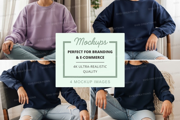 Sweatsuit Mockup Image 21