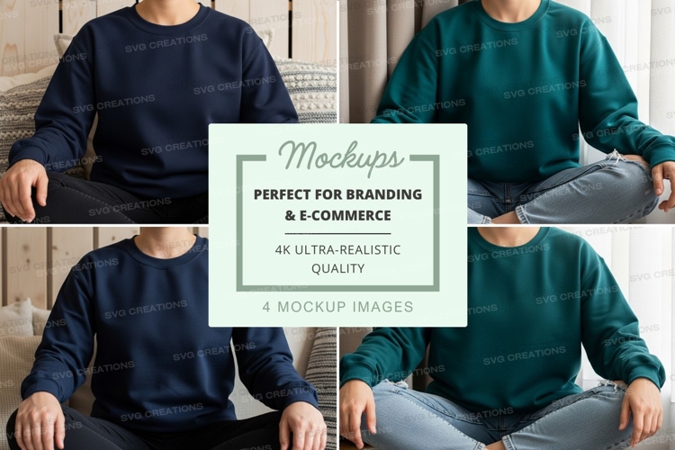 Sweatsuit Mockup Image 24