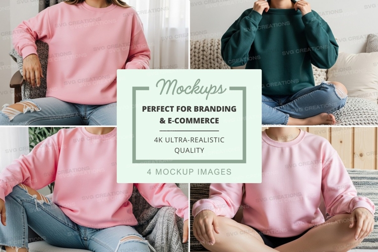 Sweatsuit Mockup Image 17