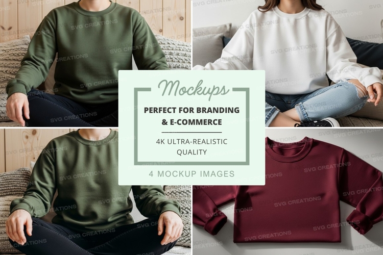 Sweatsuit Mockup Image 18