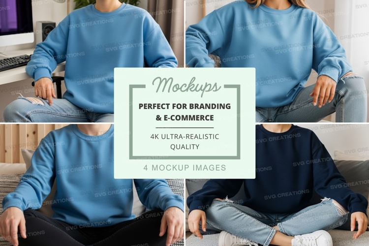 Sweatsuit Mockup Image 22