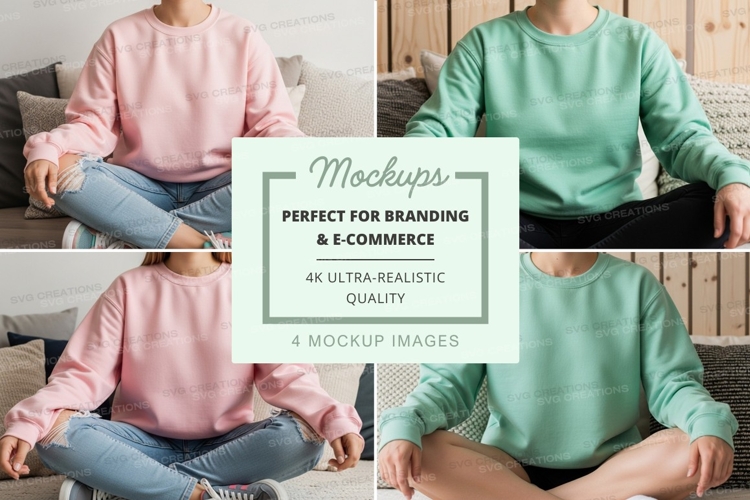 Sweatsuit Mockup Image 24