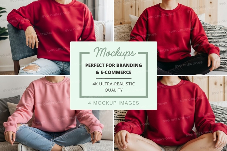 Sweatsuit Mockup Image 21