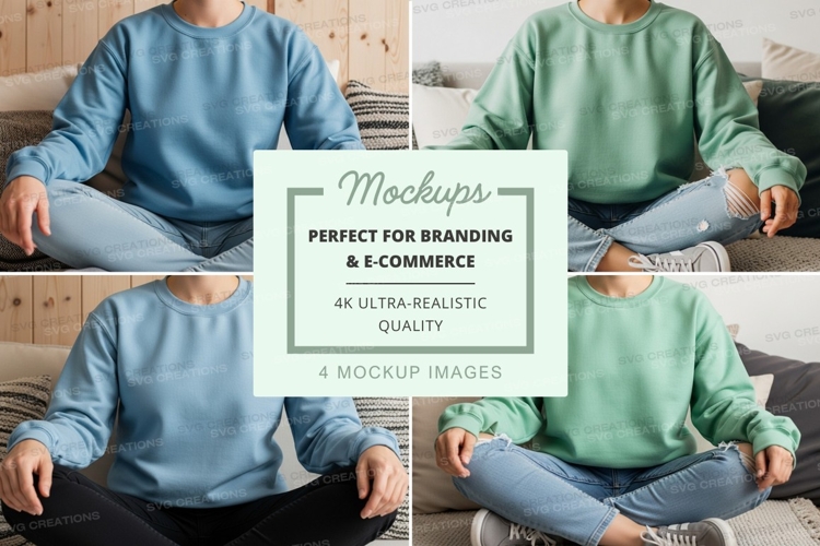 Sweatsuit Mockup Image 13