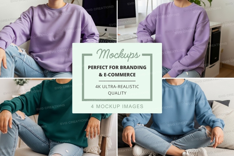 Sweatsuit Mockup Image 16