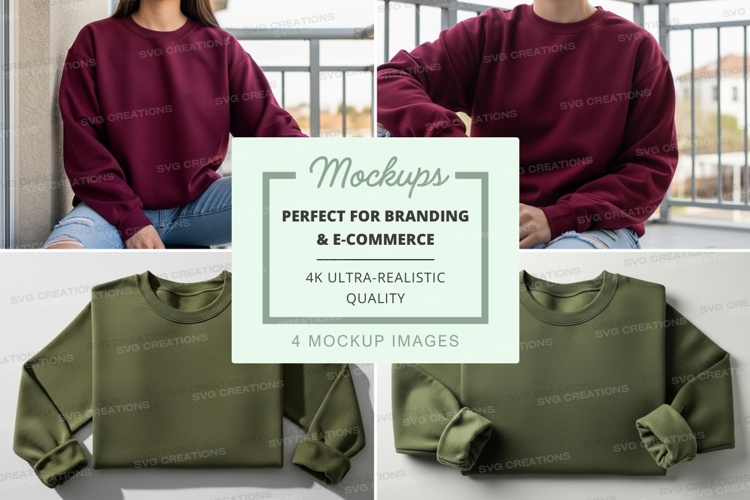 Sweatsuit Mockup Image 12